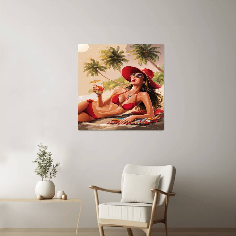 Beautiful Sun Bikini Wall Art
